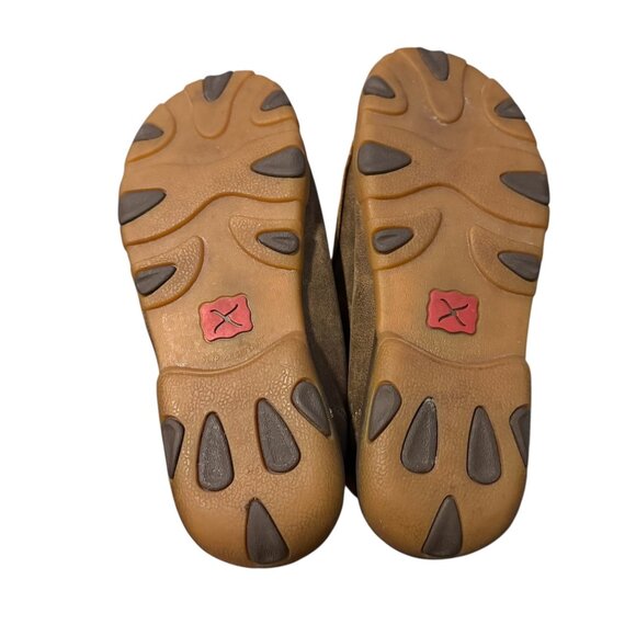 Twisted X Sunflower Brown Moccasins Womens Size 7 - Picture 7 of 8